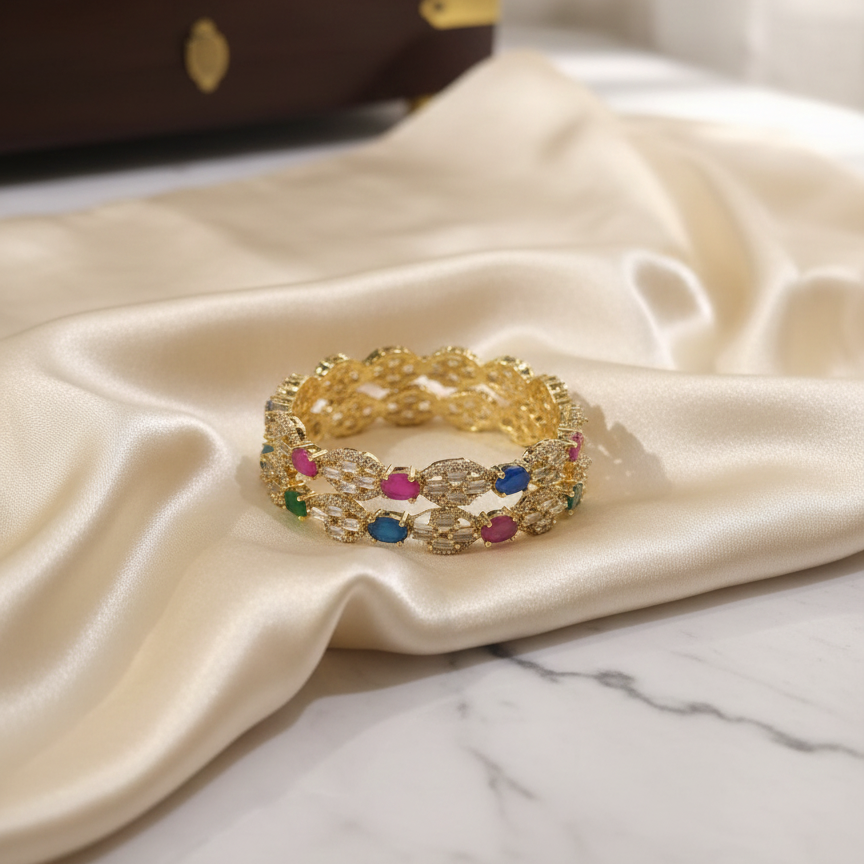 Radiance Bangles Pair