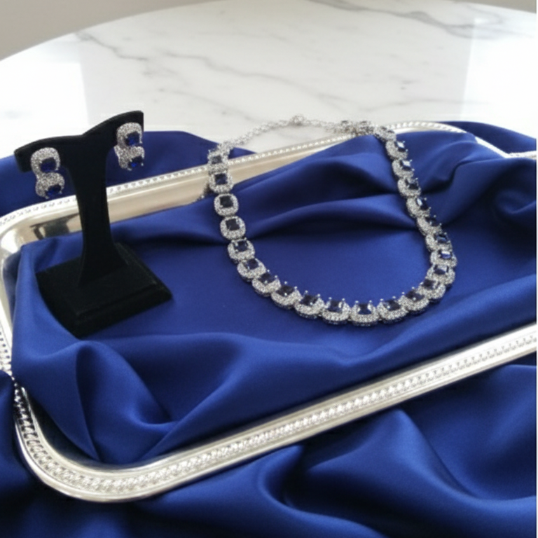 Naqsh-e-Zircon Mala Sapphire