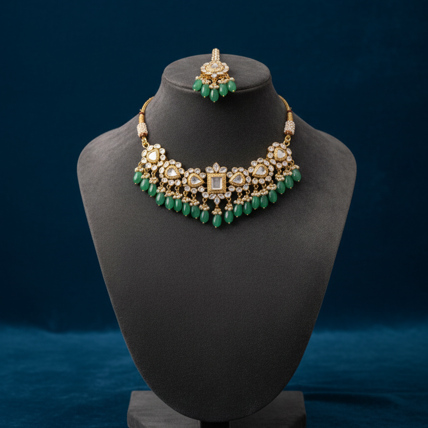 Zarina Green Glow Set