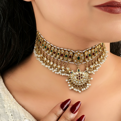 Laak Kundan Choker Set 2