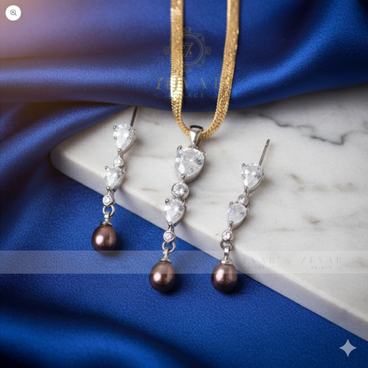 Earrings Locket Set - 174