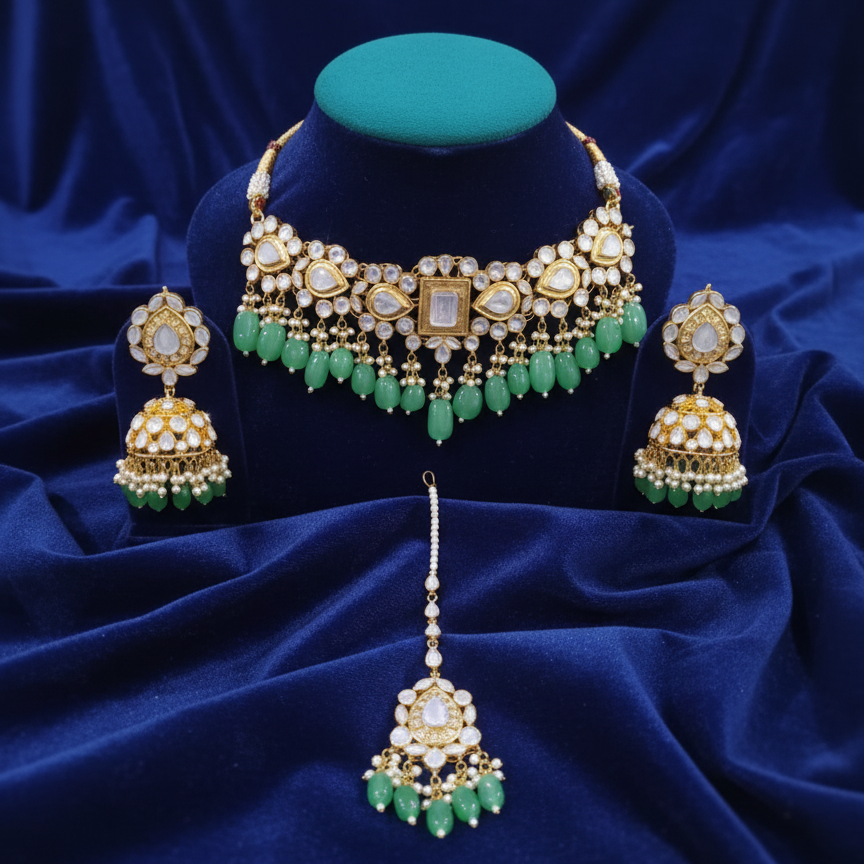 Zarina Green Glow Set