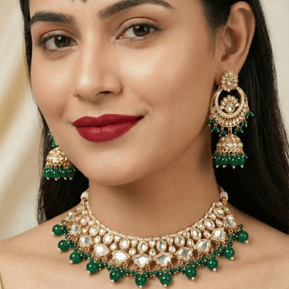 The Chandbali Charm Set