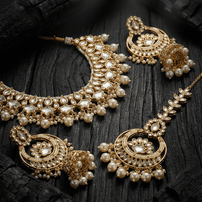 The Chandbali Charm Set