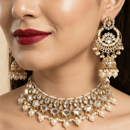 The Chandbali Charm Set