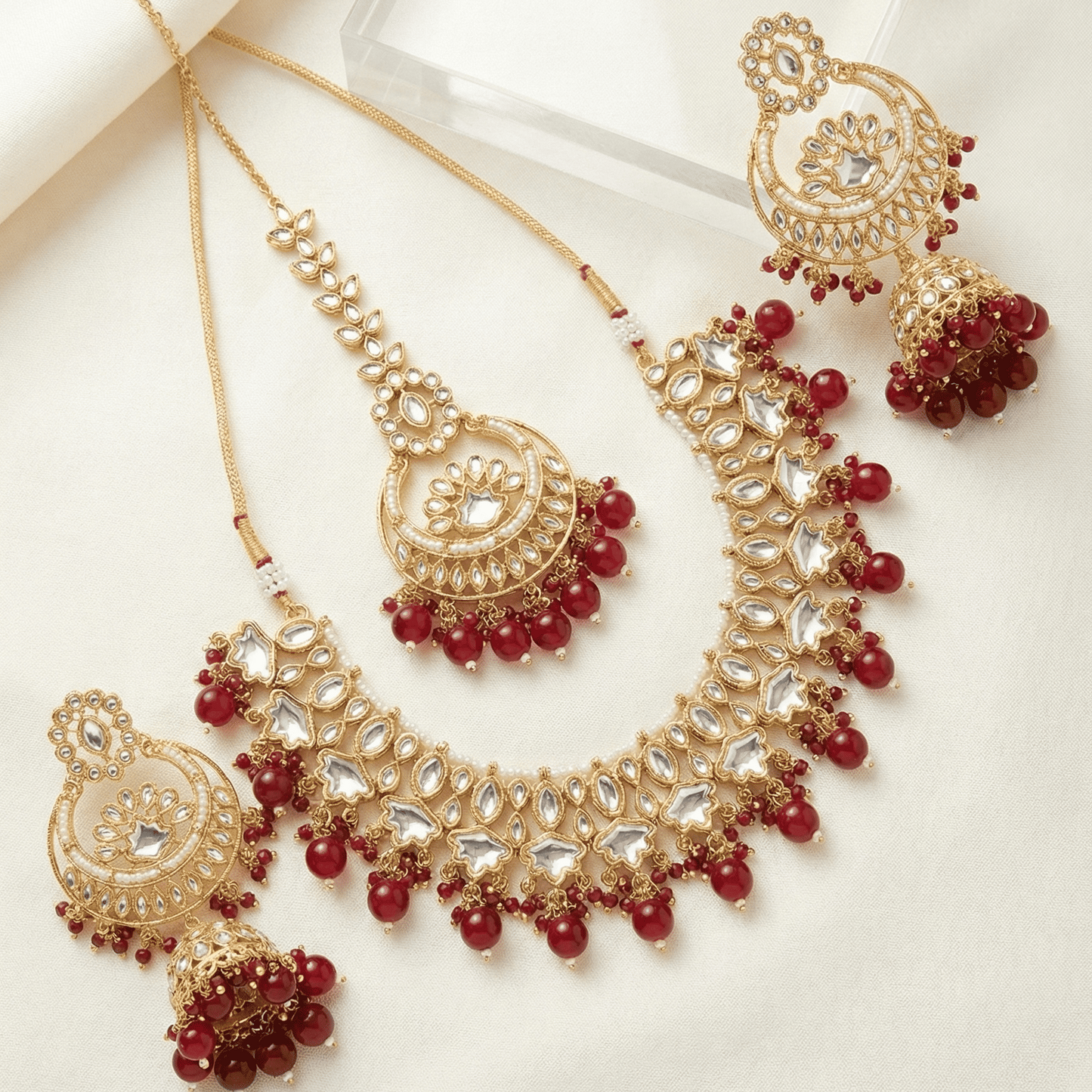 The Chandbali Charm Set