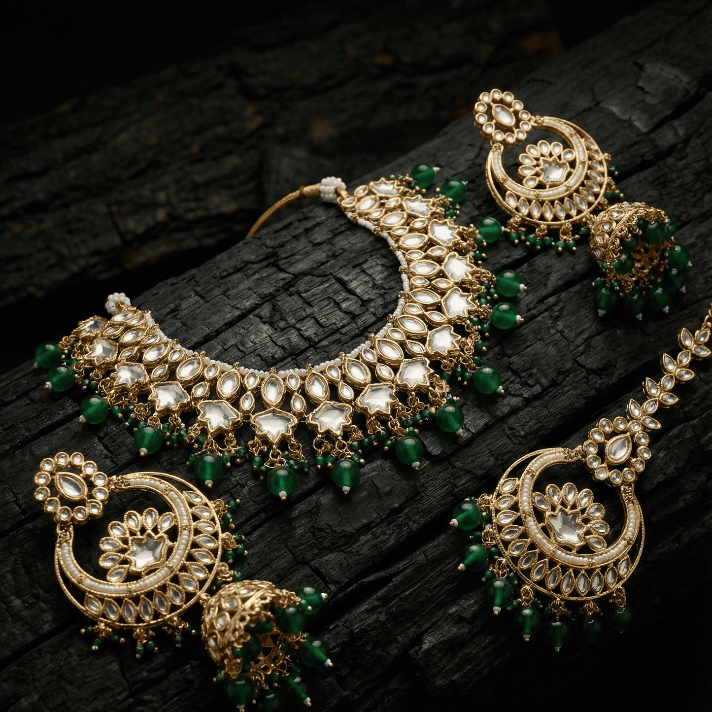 The Chandbali Charm Set