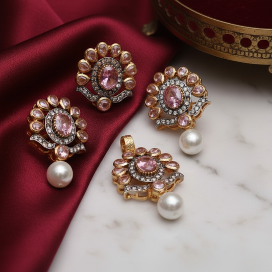 Mother of Pearl Locket Sets