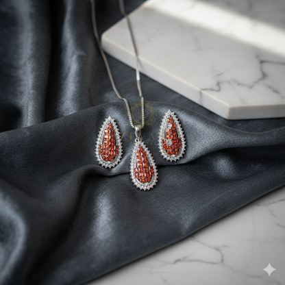 Earrings Locket Set - 172