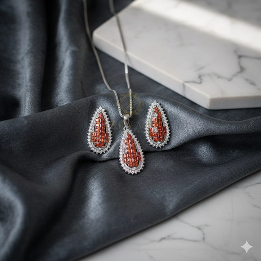 Earrings Locket Set - 172