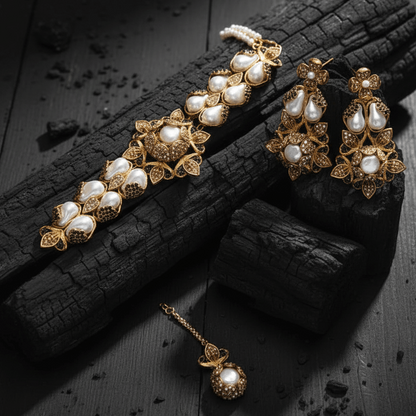 Moti-e-Phool Necklace Set