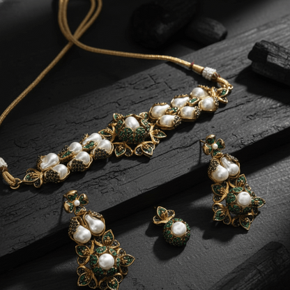 Moti-e-Phool Necklace Set