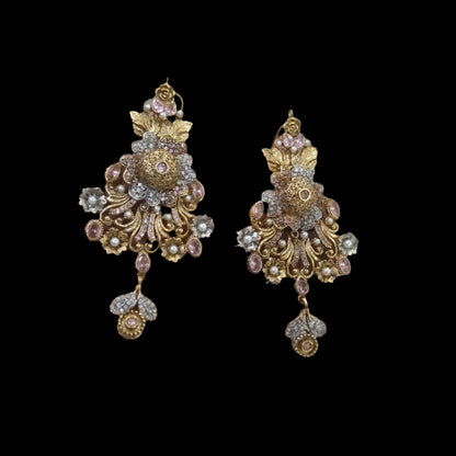 Kairi Zirconia with Crystal Earing 02