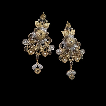 Kairi Zirconia with Crystal Earing 02