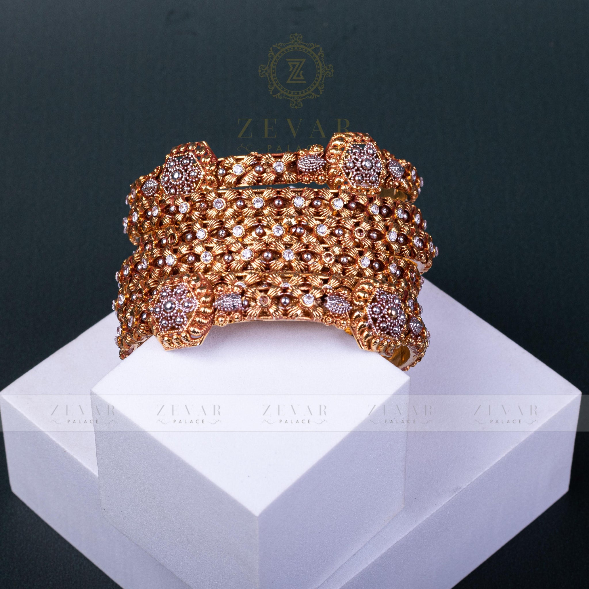 Gold Plated Bangle 6 pieces-03