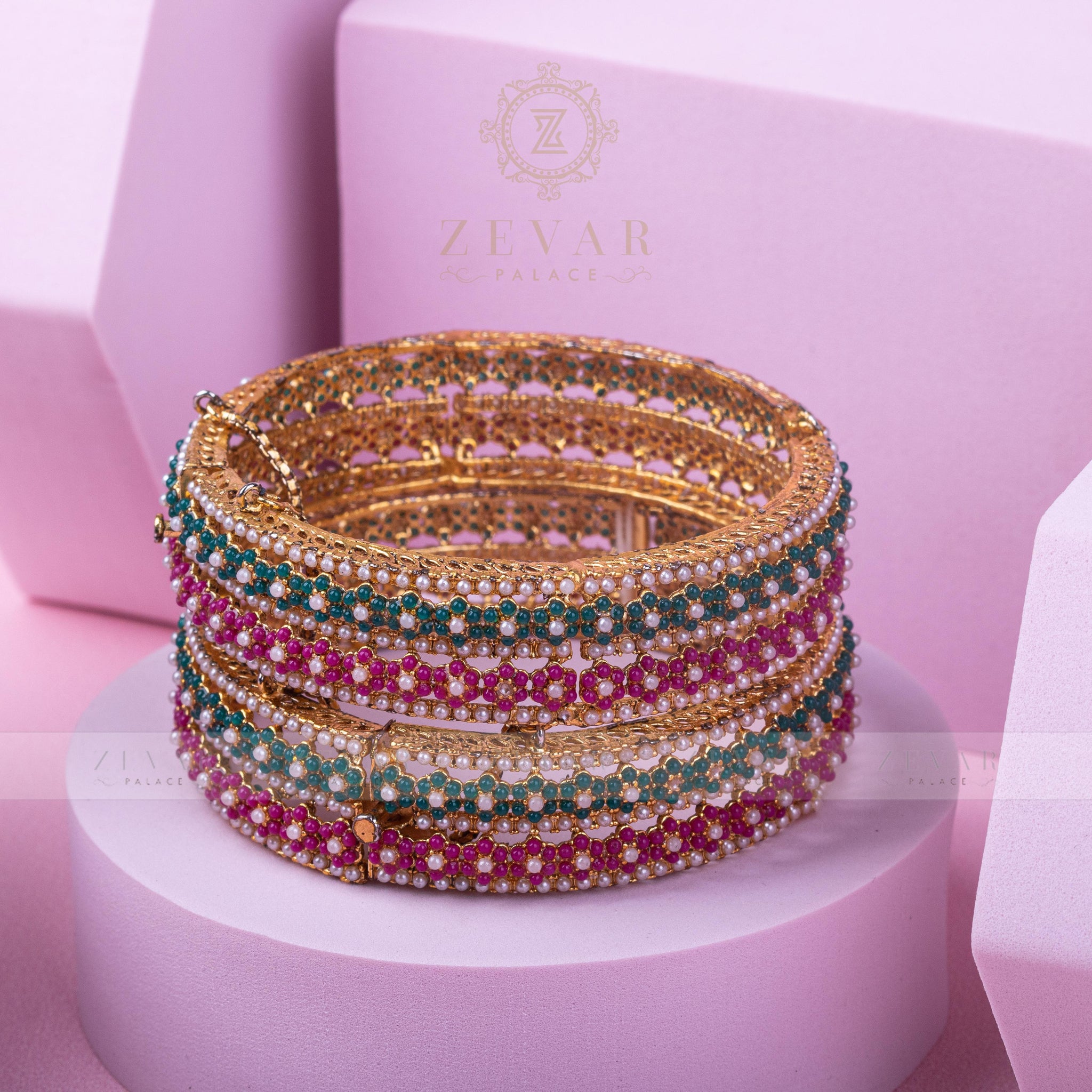 Naurattan Bangle Pair- 10