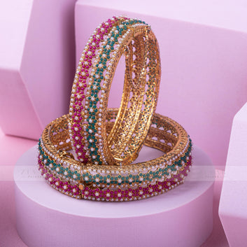 Naurattan Bangle Pair- 10