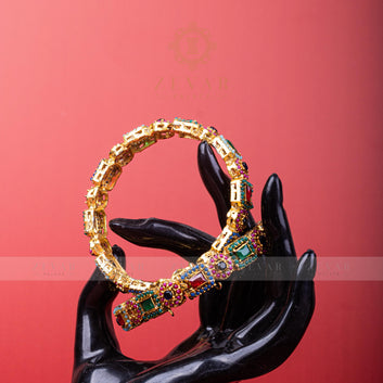 Naurattan Bangle Pair- 18