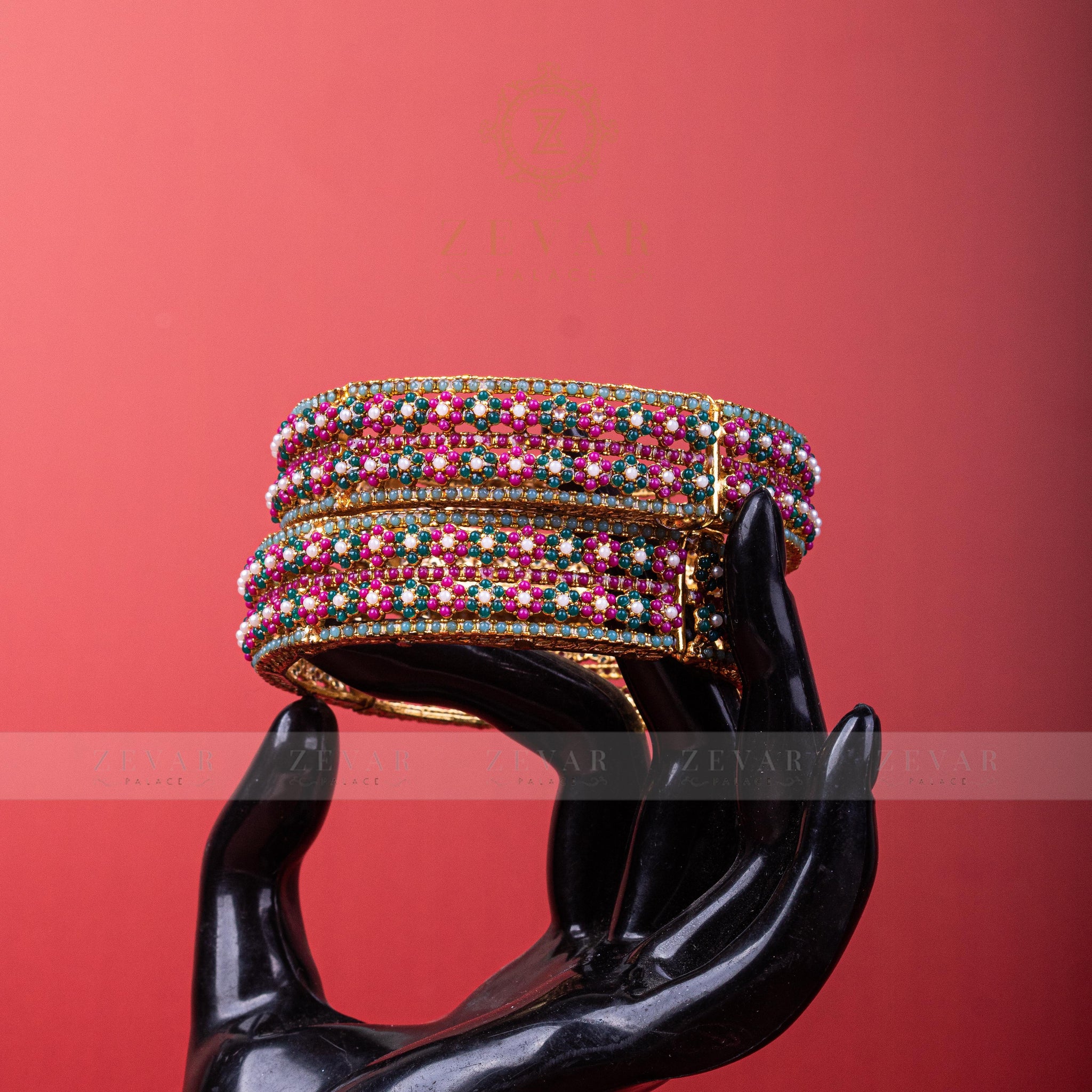 Naurattan Bangle Pair- 20