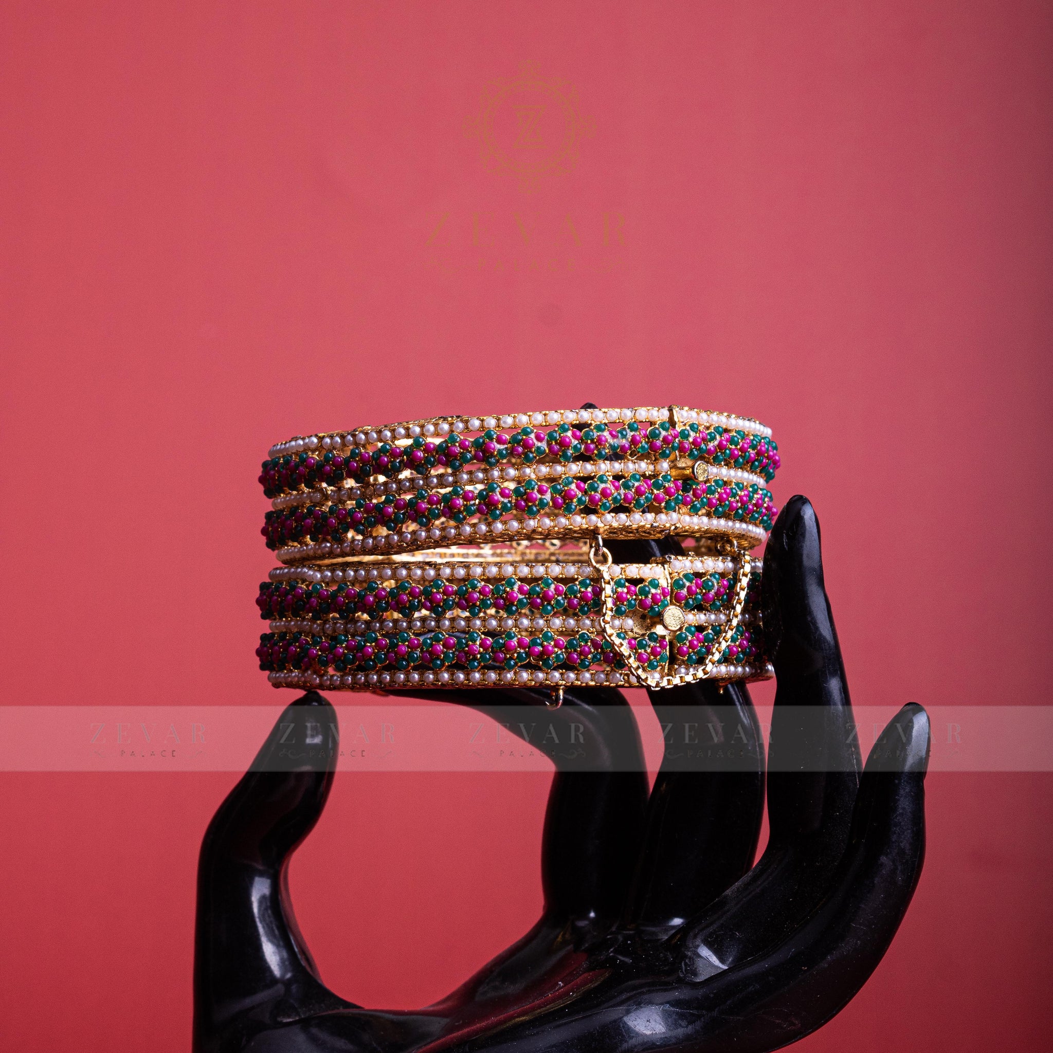 Naurattan Bangle Pair- 31