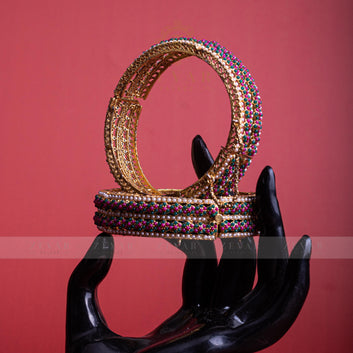 Naurattan Bangle Pair- 31