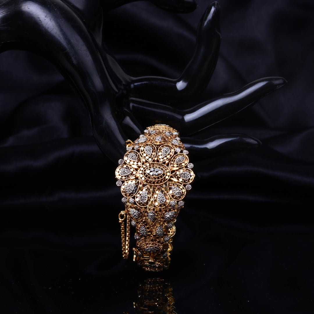 Elegance Rhodium Bangle