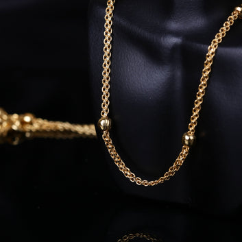 Gold Pated fancy chain