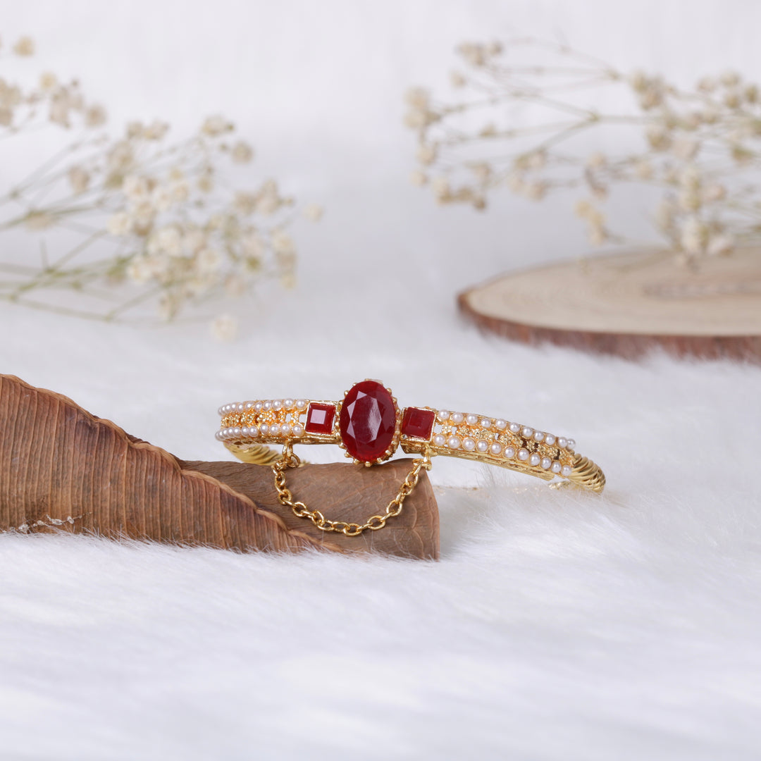 Amethyst Single Egyptian Bangle