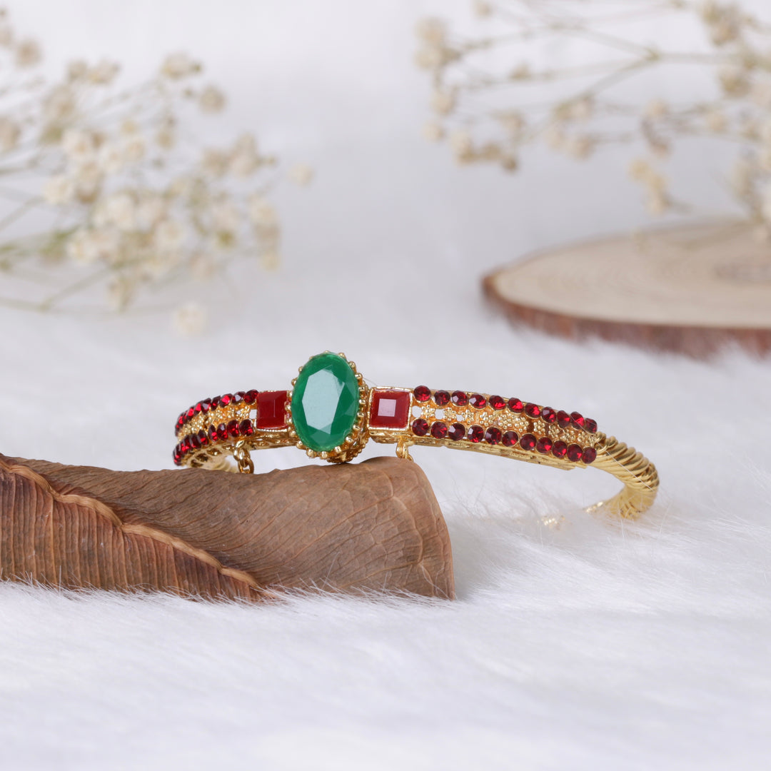 Amethyst Single Egyptian Bangle