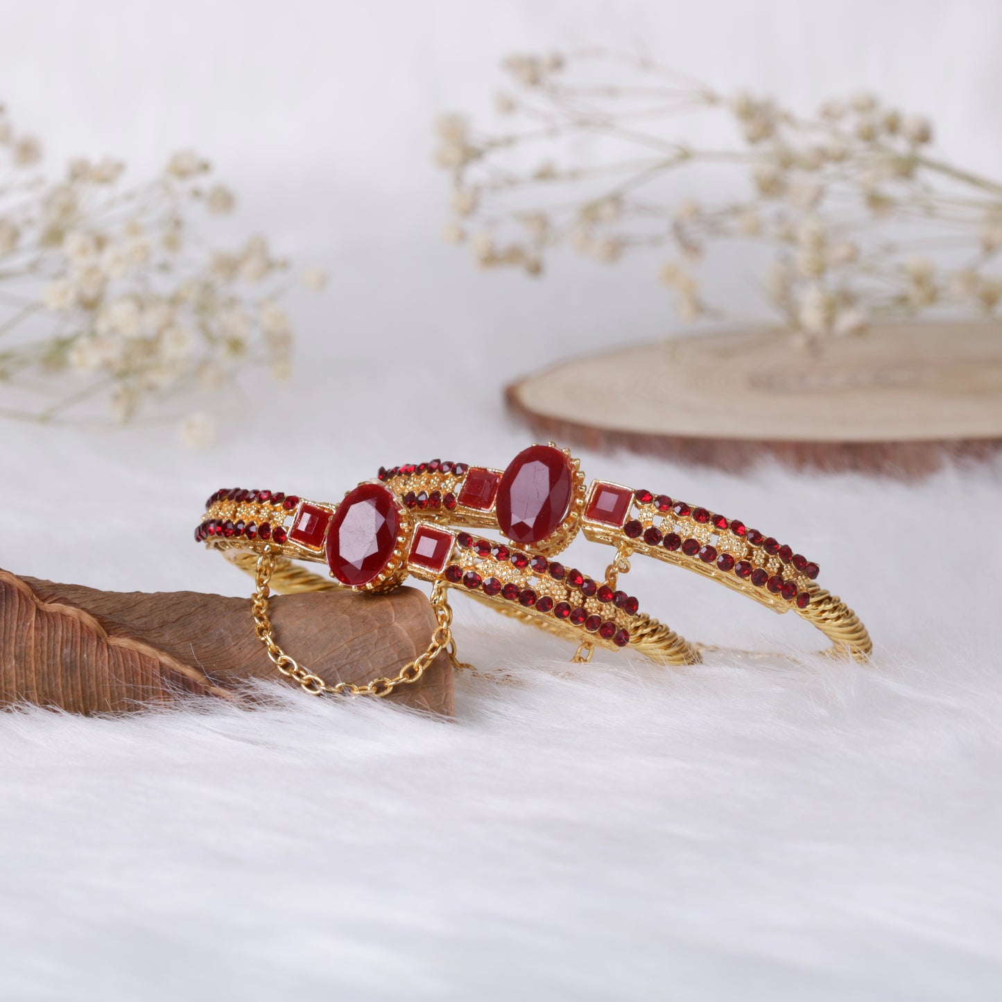 Amethyst Egyptian Bangles