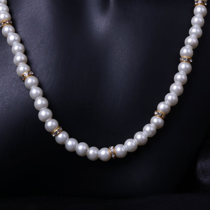 Dual Stone Pearl  Mala