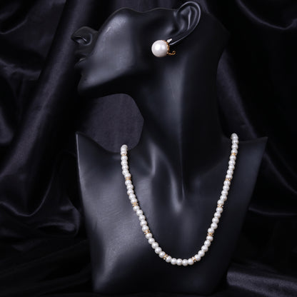 Mother of Pearl With Mala Necklace