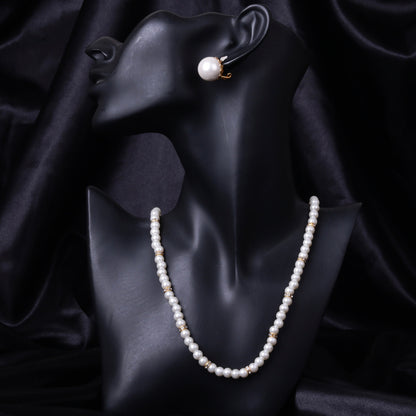 Mother of Pearl With Mala Necklace