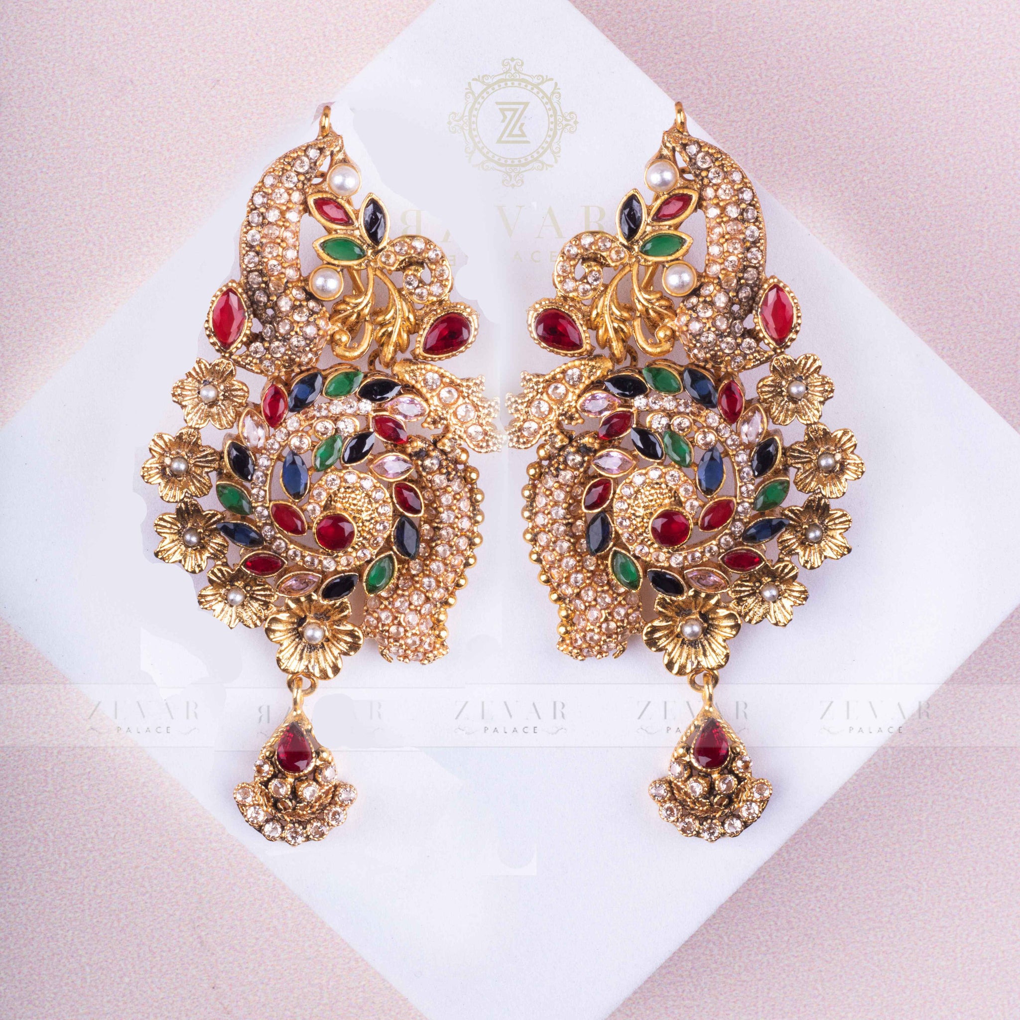 Naurattan Earrings - 32