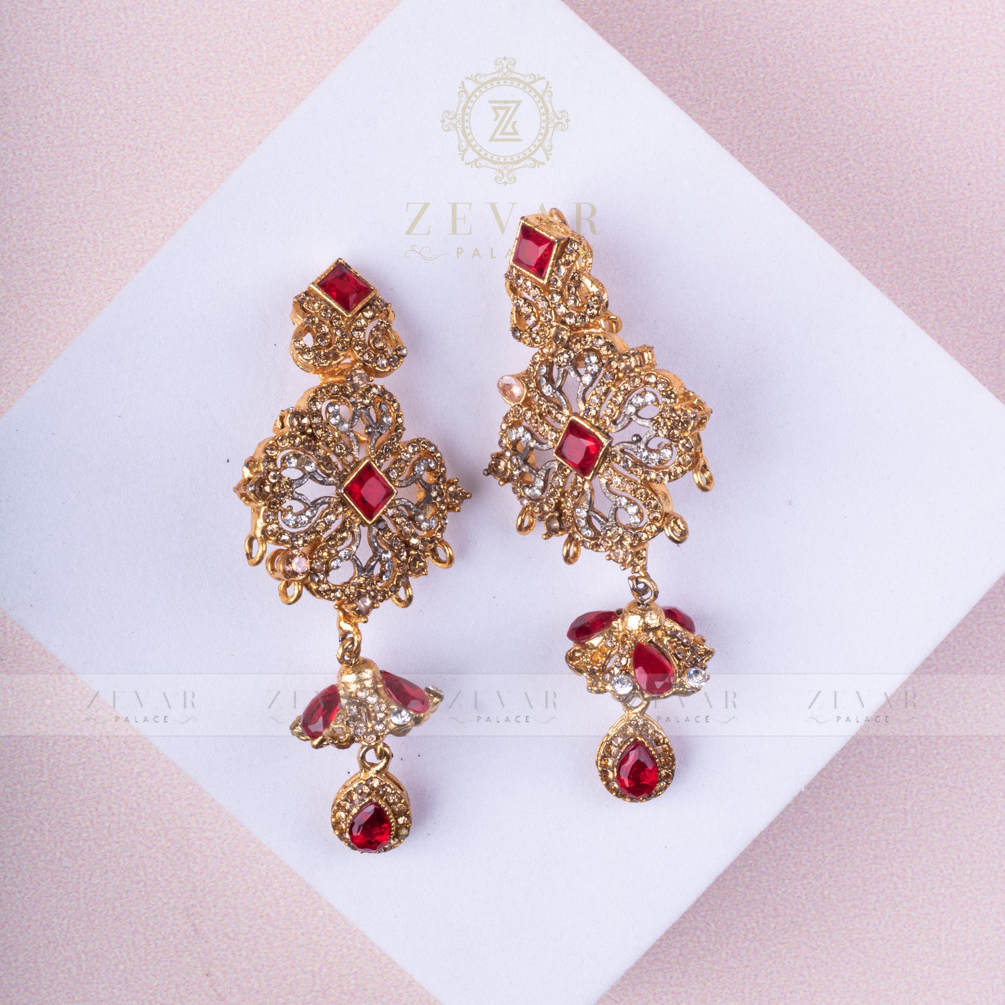 Naurattan Earrings - 43