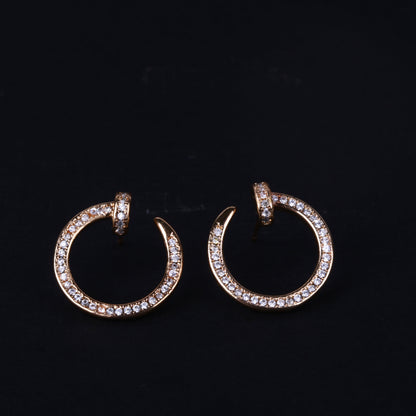 Moon Charm Earring