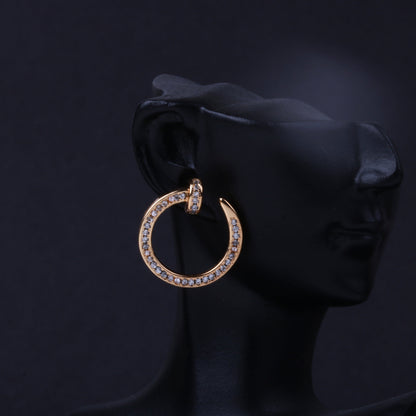 Moon Charm Earring