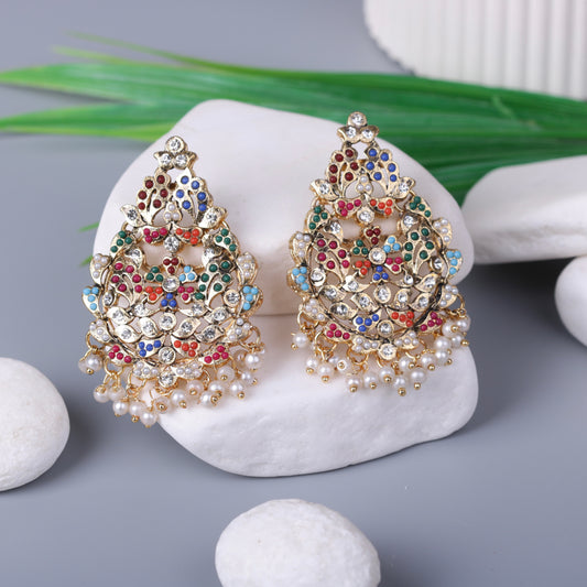 Elegant Kundun Earrings