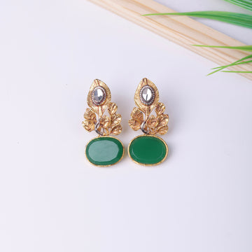 Designer's  Leaf Studs