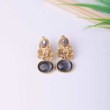 Designer's  Leaf Studs