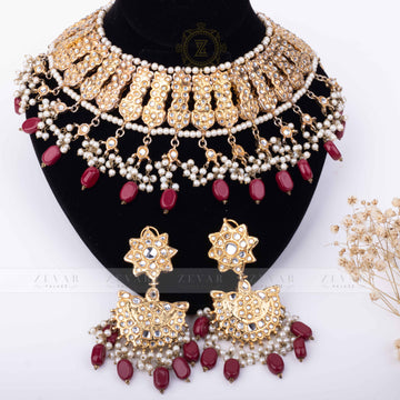 Stunning Kundan Set - 07