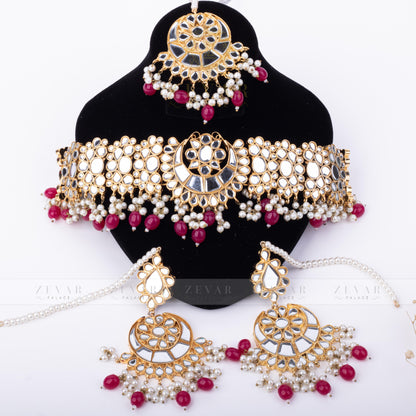 Stunning Kundan Set - 012