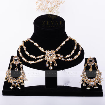 Stunning Kundan Set - 021