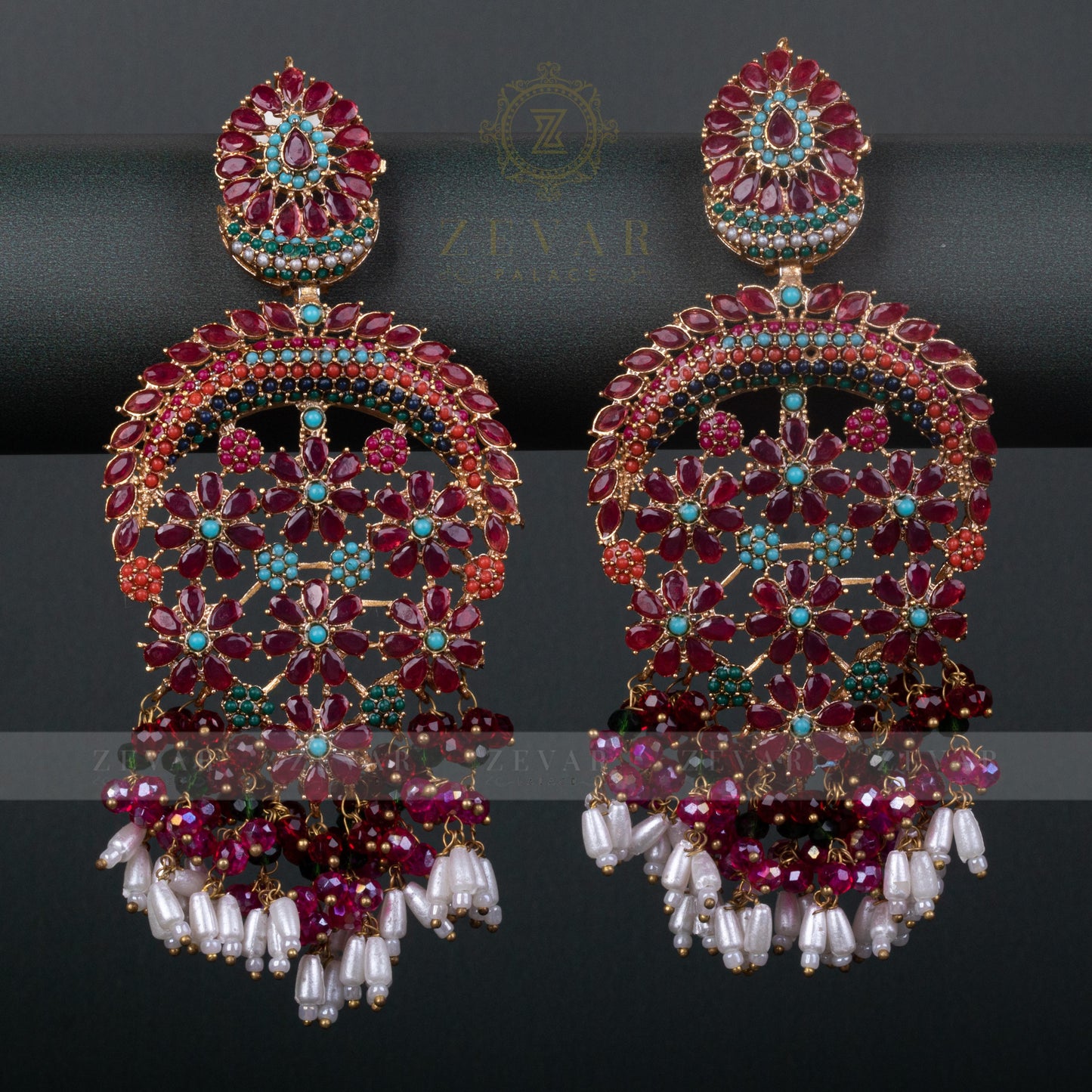 Naurattan Earrings - 08