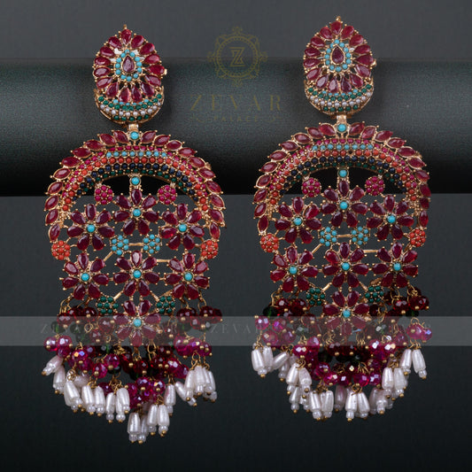 Naurattan Earrings - 08