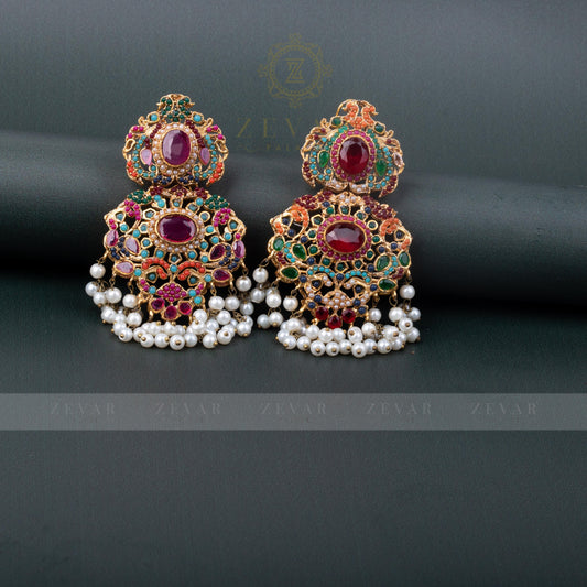 Naurattan Earrings - 11
