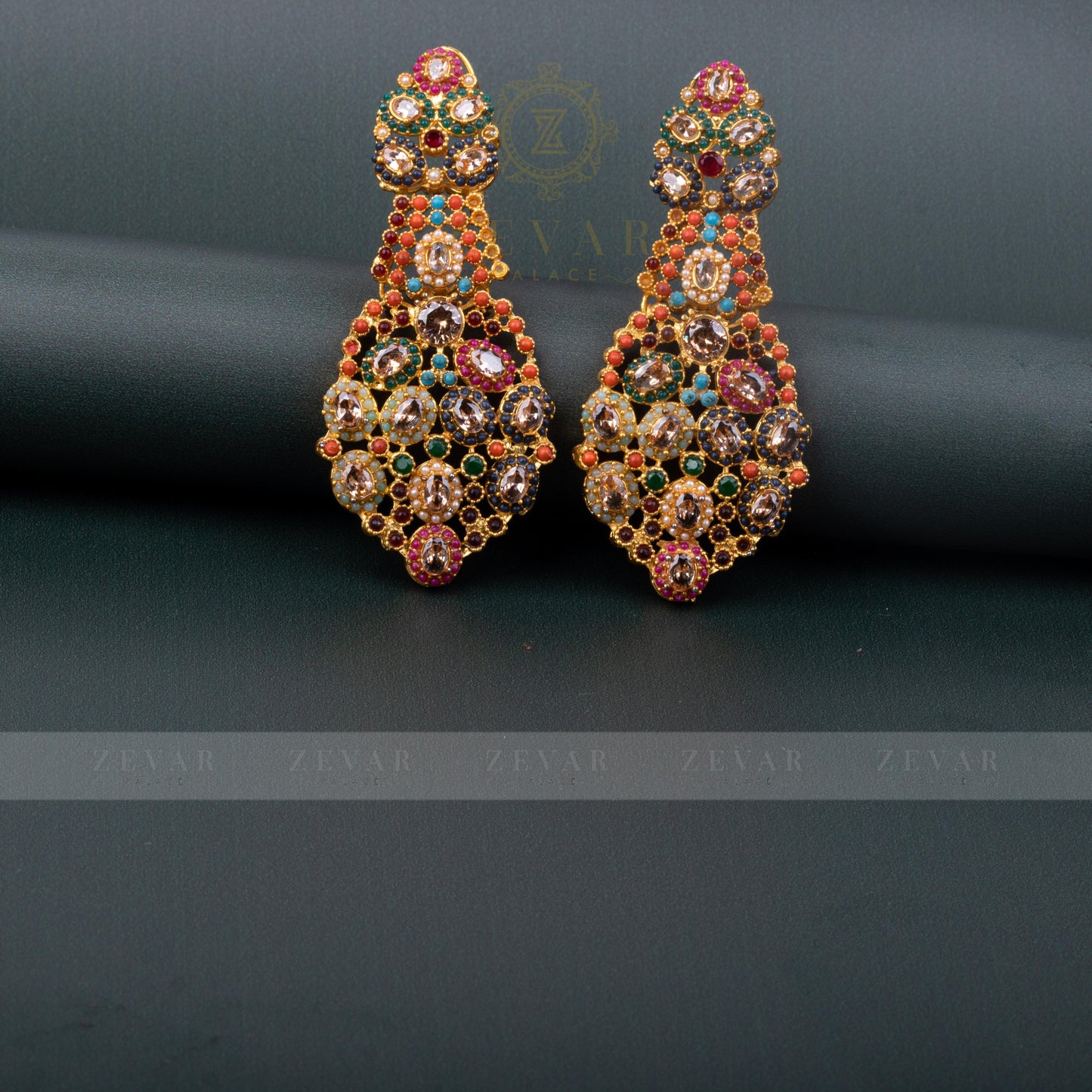Naurattan Earrings - 05