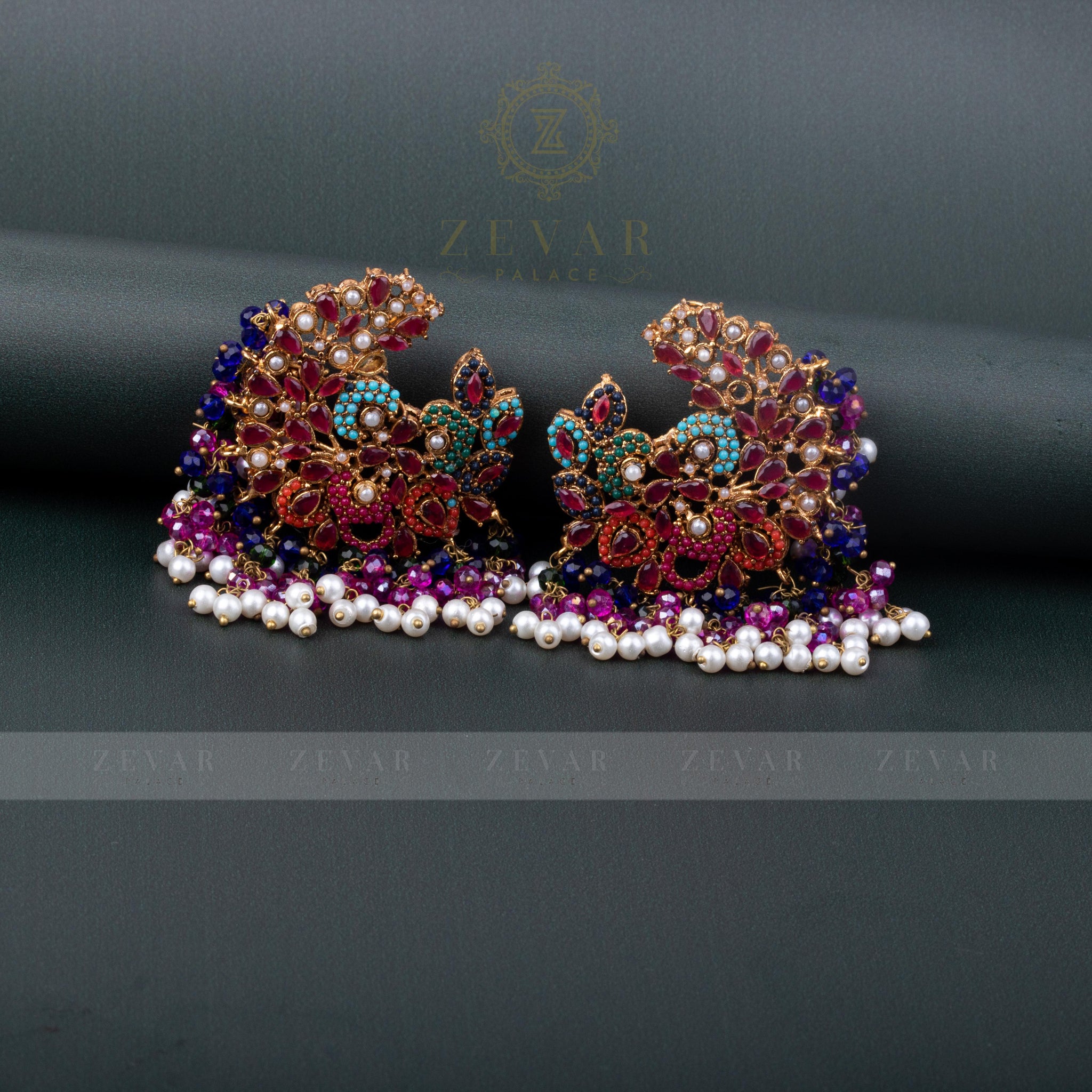 Naurattan Earrings - 16