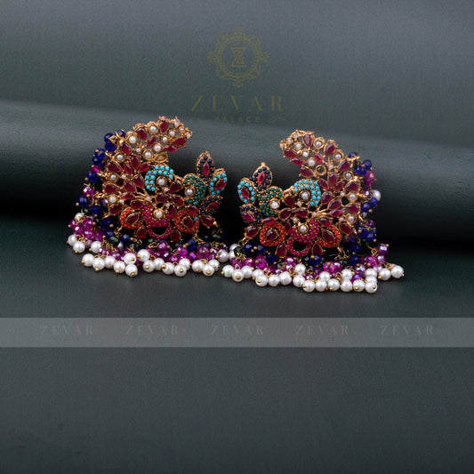 Naurattan Earrings - 16