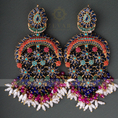 Naurattan Earrings - 56